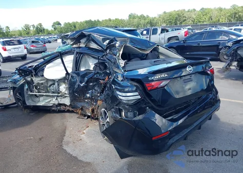 2021 Nissan Sentra Sv Xtronic Cvt from USA, damaged, VIN 3N1AB8CV9MY226380